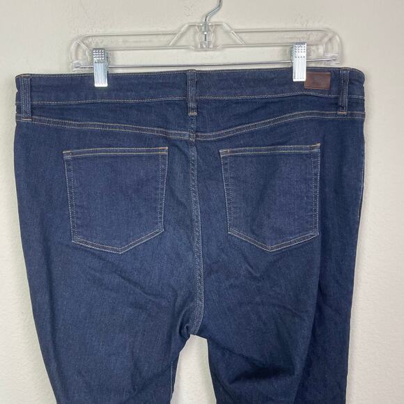 Lauren Ralph Lauren Blue Denim 5 Pocket Jeans 14W - Picture 6 of 7